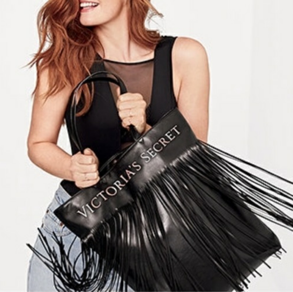 Victoria's secret flirty fringe tote